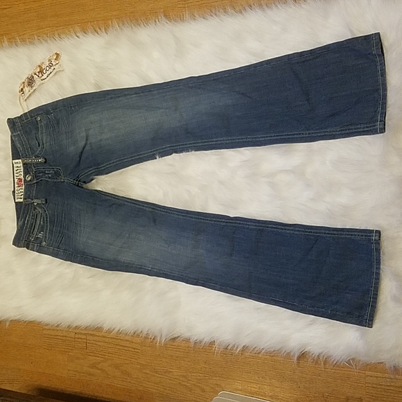 VIGOSS BOOTCUT BLUE JEANS - Picture 6 of 6